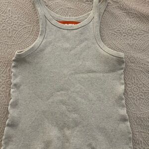 MOTHER Light Gray Tank Top